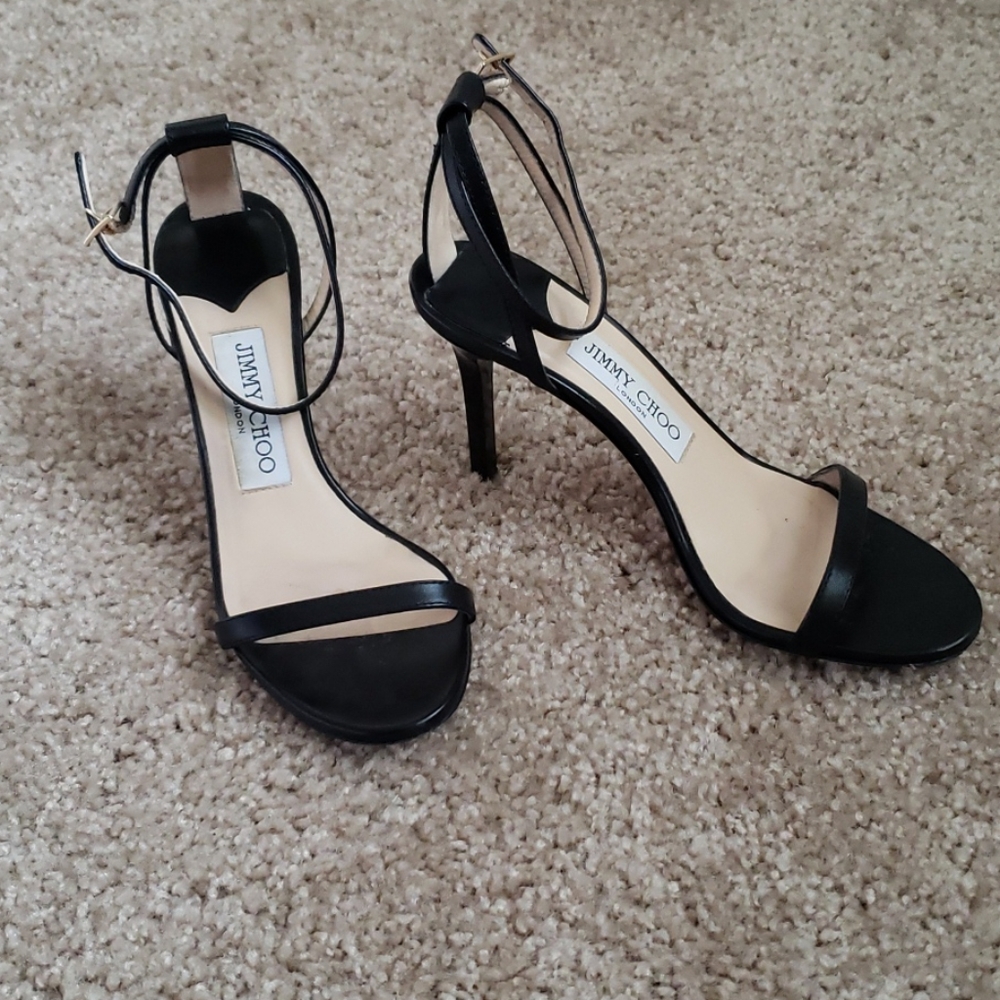 Jimmy Choo minny sz 36 /black stiletto san…
